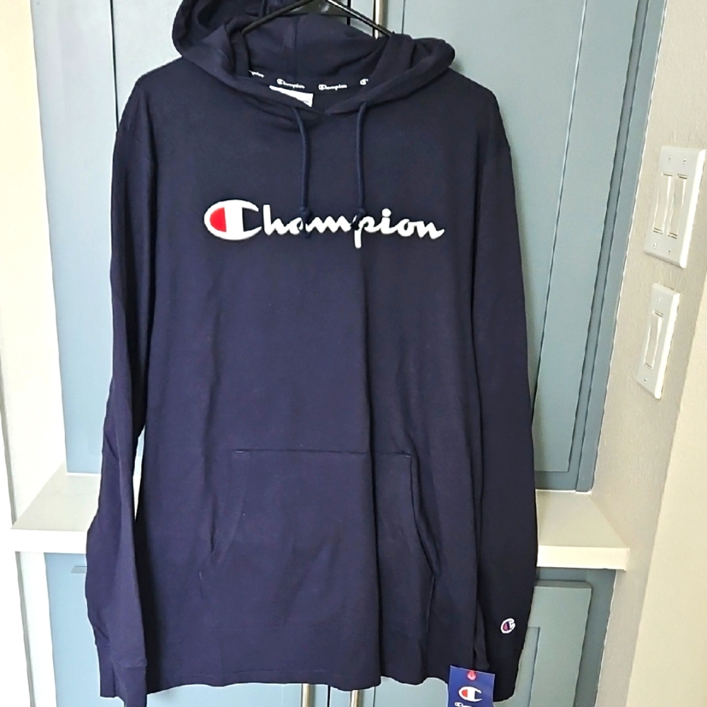 Champion Navy Hoodie